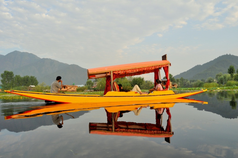 Houseboats in Kashmir