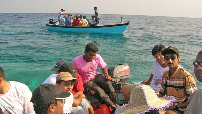 Glass Boats in Lakshadweep